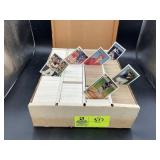 BOX OF MISC OPENED COLLECTABLE CARDS, BASEBALL, 90