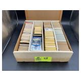 BOX OF MISC OPENED COLLECTABLE CARDS, BASEBALL, 88