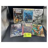 GROUP OF BATMAN THEMED COMICS, DC, SHADOW OF BATMA