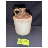 FINGER HOLD JUG APPROX 10 IN HEIGHT