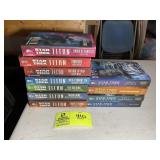 GROUP OF STAR TREK SOFT BACK BOOKS, TITAN, DESTINY