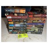 GROUP OF DEL REY STAR WARS SOFT BACK BOOKS, VARIOU