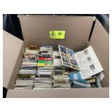 BOX WITH MISC COLLECTABLE CARDS, ALL MAKERS AND SP