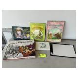 GROUP OF KIDS BOOKS, DISNEY ANIMATION ART, VELVETE
