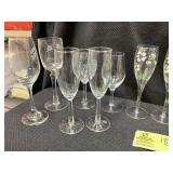 GROUP OF MISC STEMMED GLASSWARE