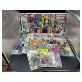 GROUP OF DC COMICS, WONDER WOMAN, REBELS 95, MARVE
