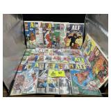 GROUP OF MARVEL COMICS, ALF
