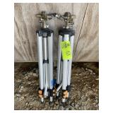 PAIR OF TRIPOD SPRINKLERS