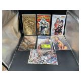 GROUP OF ADULT COMICS, AVENGELYNE, LADY DEATH, LON