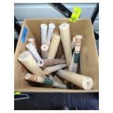 BOX OF MISC WALL PAPER