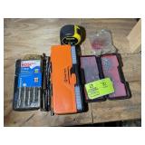 GROUP OF DRIVER AND CONCRETE DRILL BITS