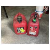PAIR OF 5 GALLON GAS CANS
