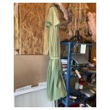 PATIO UMBRELLA AND STAND