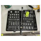 GROUP OF MISC SOCKETS AND WRENCHES, SOME CRAFTSMAN