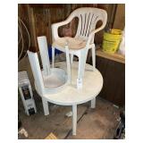 PLASTIC PATIO FURNITURE
