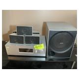 SONY AM/FM RECEIVER STRK790 WITH SPEAKERS AND SUBW
