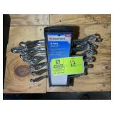 JOB SMART 12 PIECE DOUBLE OFFSET DOUBLE WRENCH SET