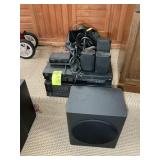 GROUP OF ELECTRONICS INCLUDING JVC DVD PLAYER SVS3