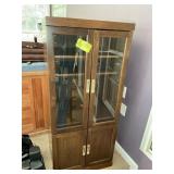 4 DOOR STEREO CABINET, 23.5IN X 19IN X 53IN