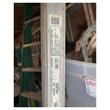 WERNER ALUMINUM EXTENSION PLANK, 8 FT TO 13 FT