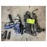 GROUP OF POWER TOOLS, 1/2 IN IMPACT, PLANER, ANGLE