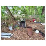 REMAINING CONTENTS IN TREES RT OF OUTSIDE BUILDING