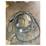MISC GROUP OF CORDS, WIRE