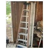 WERNER 8 FT FIBERGLASS LADDER