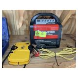 BLACK AND DECKER 100A BATTERY CHARGER AND 12 V AIR