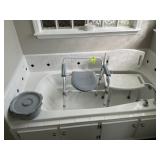 POTTY CHAIR AND SHOWER STOOL