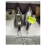 PAIR OF IRONS