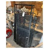 GROUP OF METAL RACKING