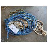 GROUP OF MISC ROPE