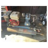 EMGLO DUAL TANK SINGLE WHEEL ROLLING AIR COMPRESSO