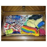 DRAWER CLOWN COSTUME ACCESSORIES, SOCKS, BOWTIES