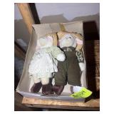 PAIR OF SHEEP DOLLS