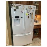 SAMSUNG SIDE BY SIDE FREEZER FRIDGE, MODEL RFG298A