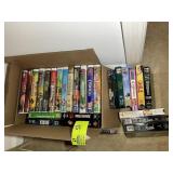 GROUP OF VHS TAPES VARIOUS TITLES AND AUTHORS