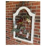 DECORATIVE WALL HANGING AT ENTRANCE OF HOUSE, WOOD