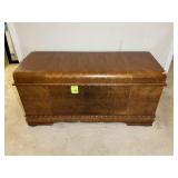 LANE CEDAR CHEST, LOCKING MECHANISM HAS BEEN REMOV