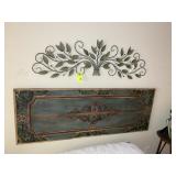 DECORATIVE HANGING HEADBOARD, 60 IN X 22 IN AND ME