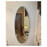 OVAL MIRROR, 20 IN X 48 IN