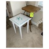 SMALL PLANT STANDS, 12 IN DIAMETER X 22 IN TALL, 1