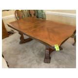 DINING ROOM TABLE 60N IN X 42 IN WITH TWO ADDITION