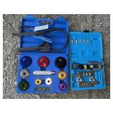 GROUP INCLUDING OIL FILTER WRENCHES, TUBING TOOL,