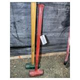 PAIR OF SLEDGE HAMMERS, 20 LB, BLUEPOINT BC114B