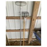 PAIR OF CLAM RAKES