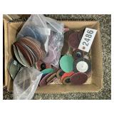 GROUP OF SCUFFING PADS, SANDING DISCS