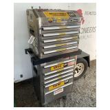 TWO PIECE ROLLING KOBALT TOOL BOX, 34 IN X 19.5 IN