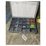 METAL ORGANIZER WITH ASSORTED NAILS